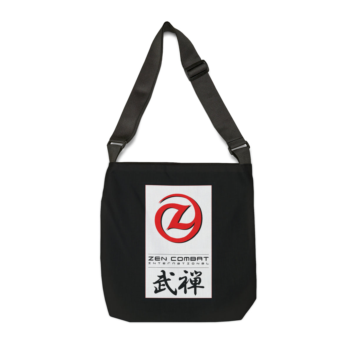Zen Combat Adjustable Tote Bag - Black