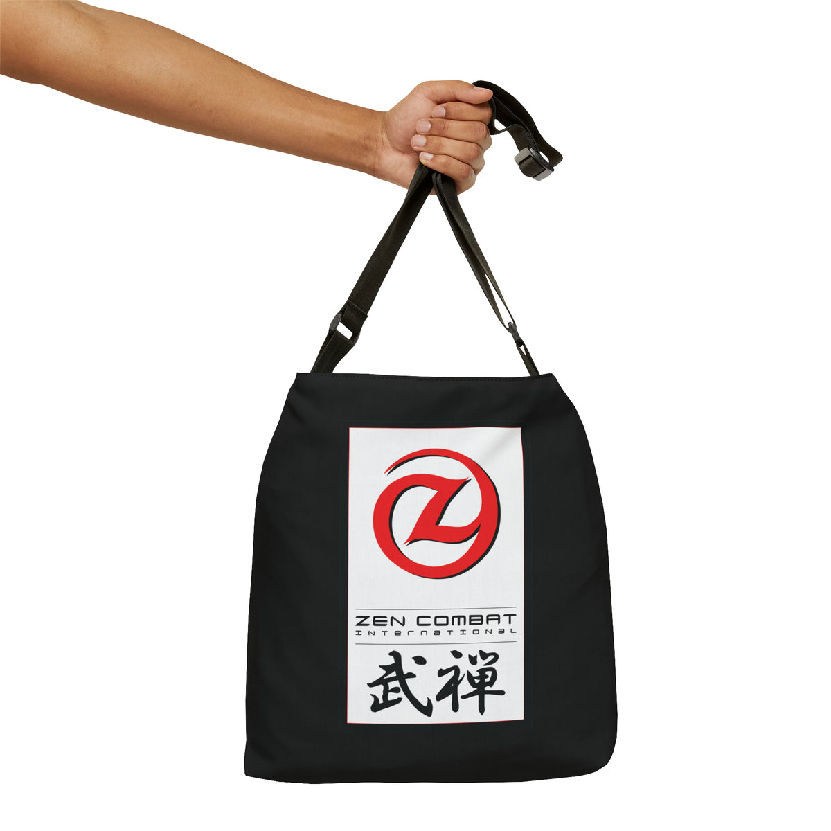 Zen Combat Adjustable Tote Bag - Black