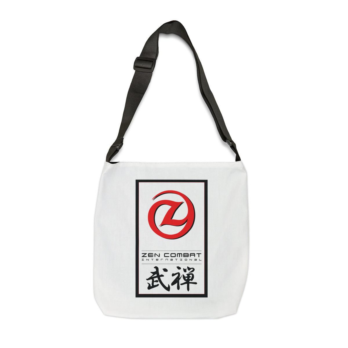Zen Combat Adjustable Tote Bag - White