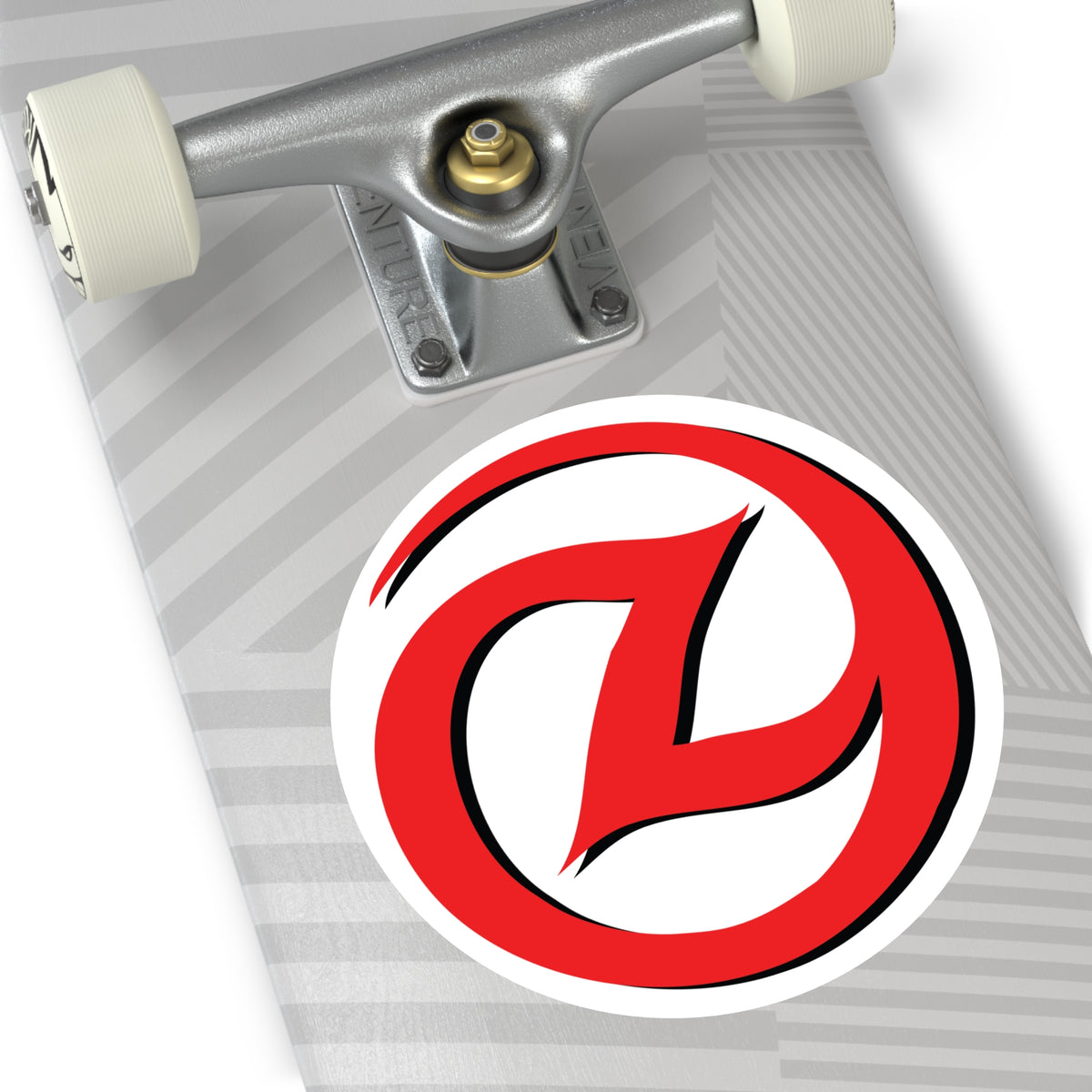 Zen Logo - Vinyl Outdoor &amp; Water-Resistant Round Sticker