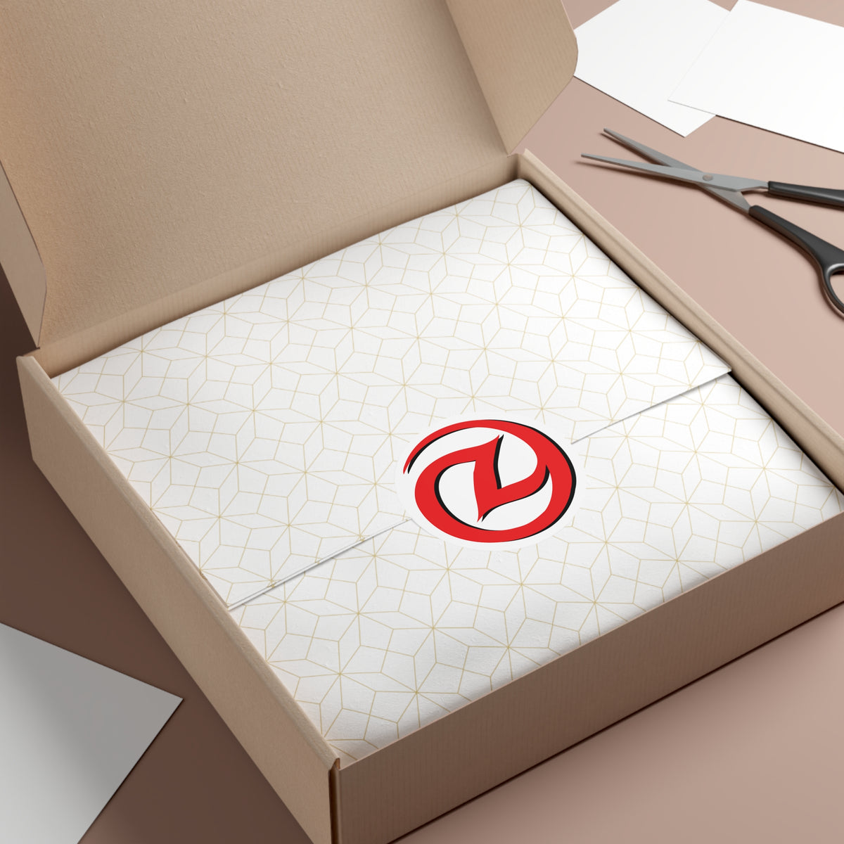Zen Logo - Vinyl Outdoor &amp; Water-Resistant Round Sticker