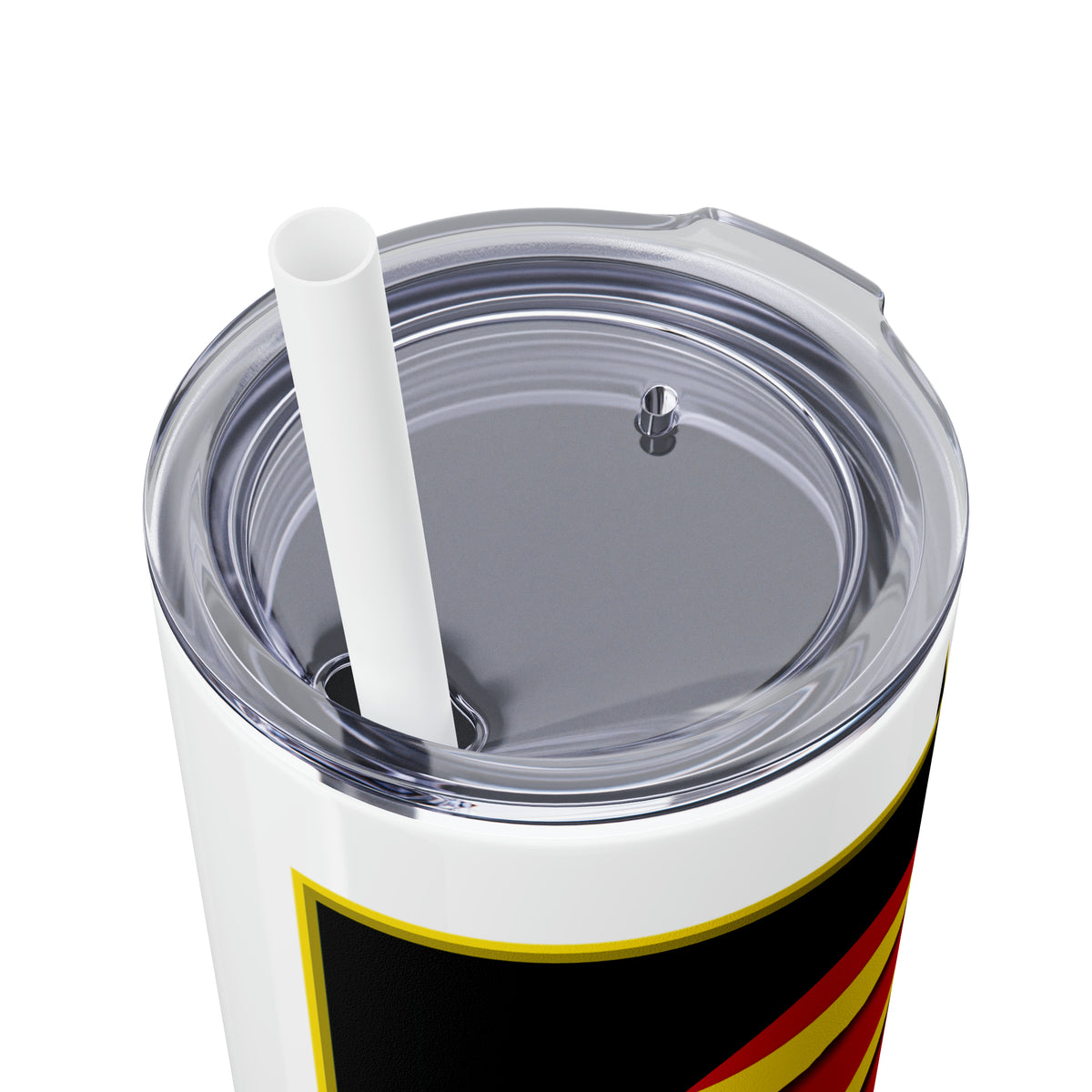 Z-Ultimate Logo Banner Skinny Tumbler with Straw, 20oz