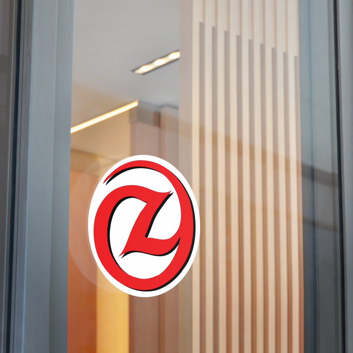 Zen Logo - Vinyl Outdoor &amp; Water-Resistant Round Sticker