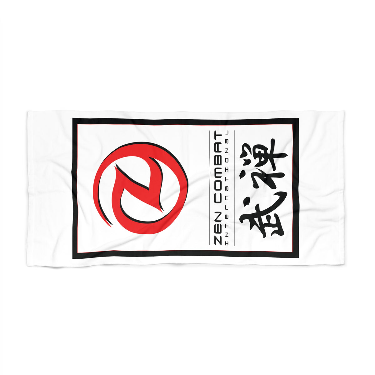 Zen Combat Heavyweight Beach Towel