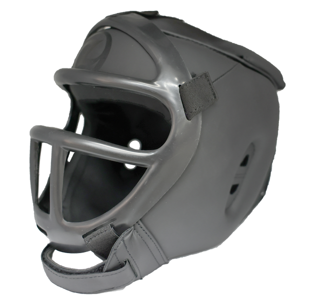 Zen Combat &quot;Shadow Series&quot; Headgear w/ Removable Cage