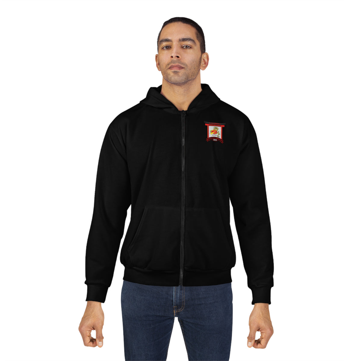 Z-Ultimate 2024 CA Spring Tournament - Black Zip Hoodie