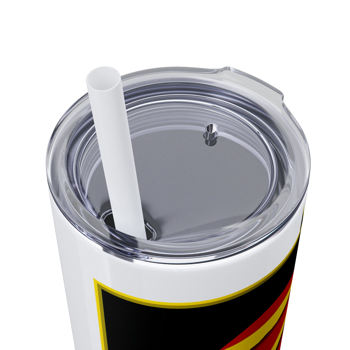 Z-Ultimate Logo Banner Skinny Tumbler with Straw, 20oz