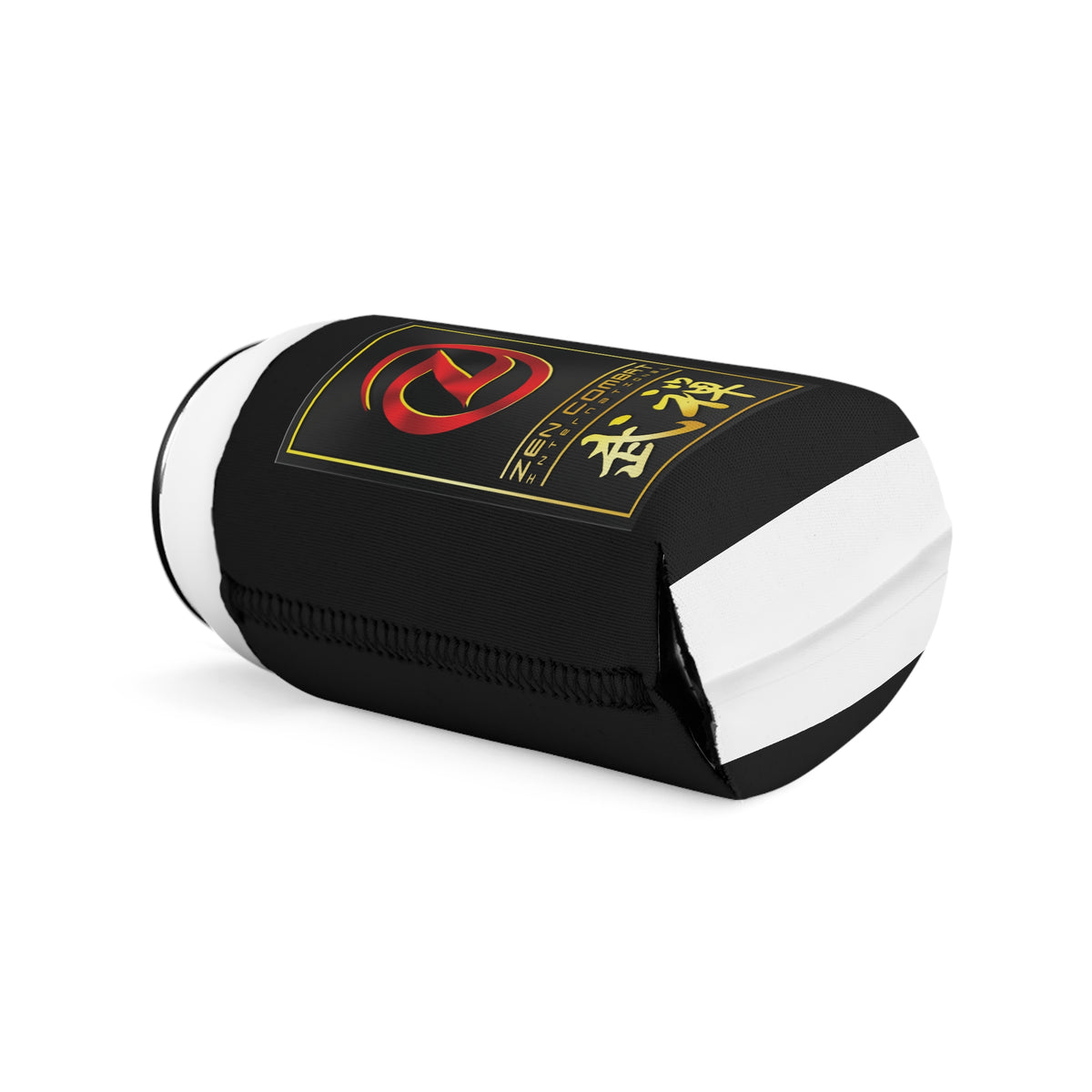 Zen Combat Gold Banner Can Cooler Sleeve