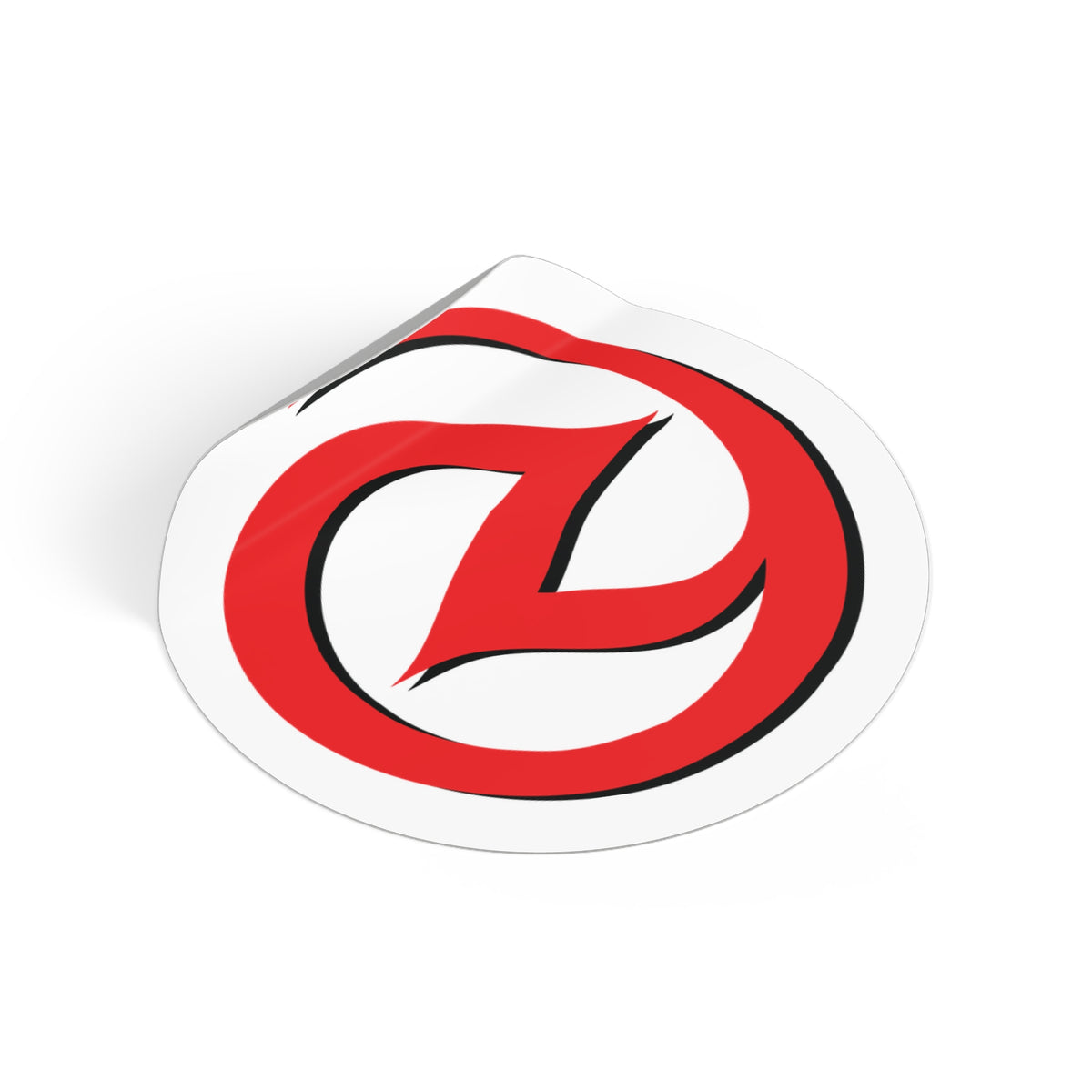 Zen Logo - Vinyl Outdoor &amp; Water-Resistant Round Sticker