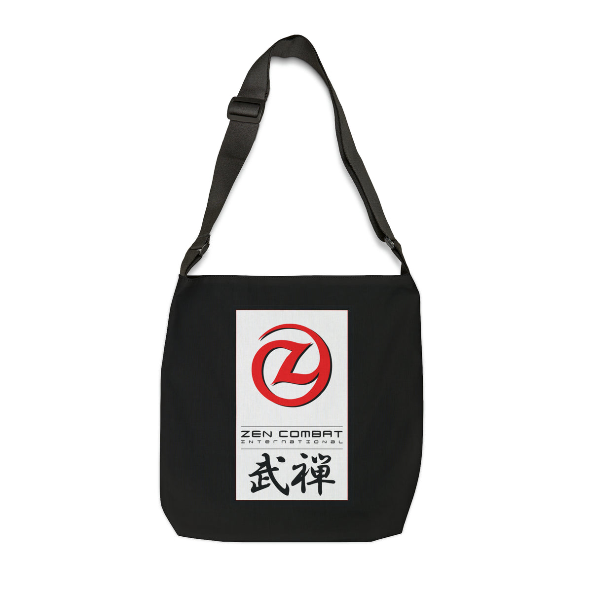 Zen Combat Adjustable Tote Bag - Black