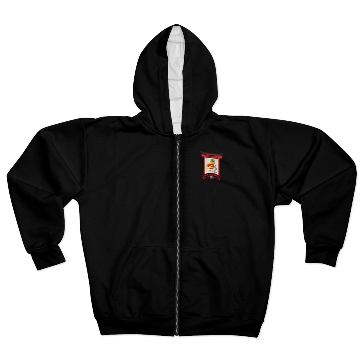 Z-Ultimate 2024 CA Spring Tournament - Black Zip Hoodie