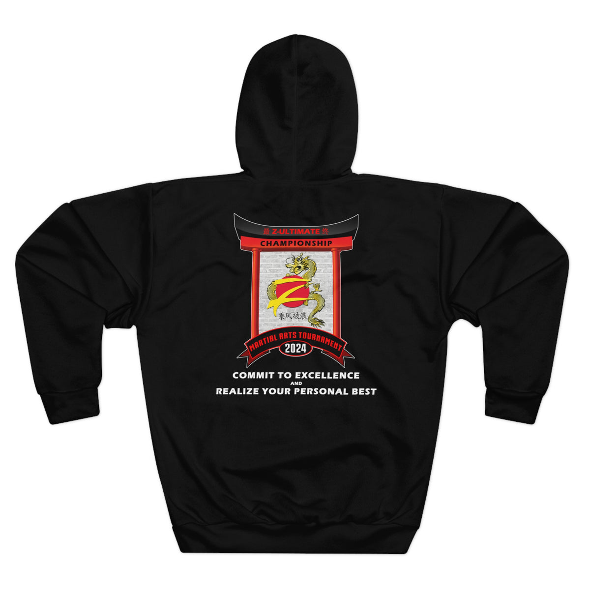 Z-Ultimate 2024 CA Spring Tournament - Pullover Black Hoodie