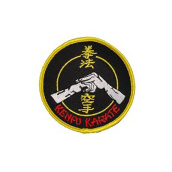 #1274 KENPO KARATE SALUTE W/ KANJI  3.5&quot;