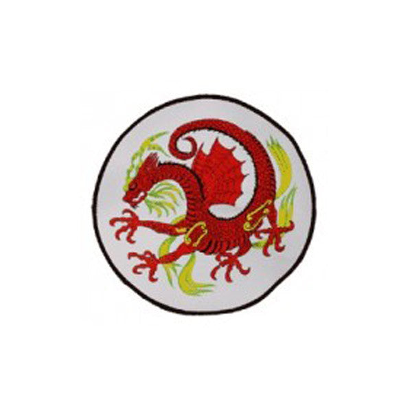 #1479 RED Dragon WHT BACKROUND 8&quot;