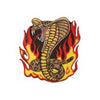 #1674 SNAKE FLAME  4"